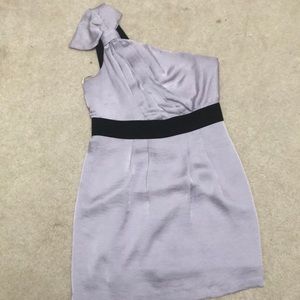 BCBGeneration Lilac One Shoulder Dress